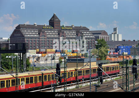 Westhafen, Moabit, Berlin, Deutschland Stockfoto