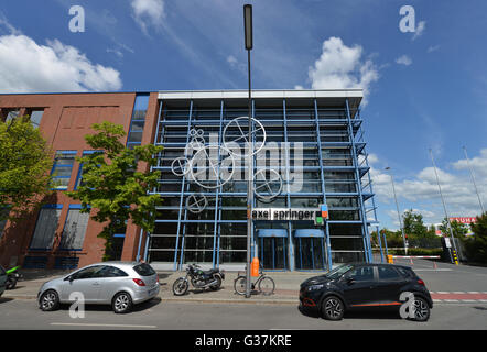Druckerei, Axel-Springer-Verlag, Brunsbuetteler Damm, Spandau, Berlin, Deutschland / Brunsbütteler Stockfoto