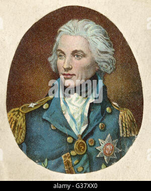 Lord Horatio Nelson(1758-1805), englische Marineoffizier. Stockfoto