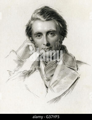 JOHN RUSKIN, englischer Kunstkritiker und Schriftsteller Datum: 1819-1900 Stockfoto