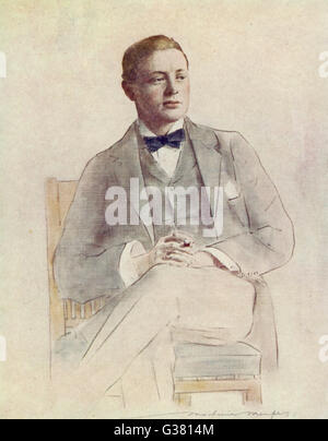 WINSTON CHURCHILL (1874-1965), britischer Staatsmann und Autor als Boer Kriegsberichterstatter Stockfoto