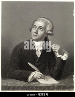 ANTOINE-LAURENT LAVOISIER Französisch Chemiker Datum: 1743-1794 Stockfoto