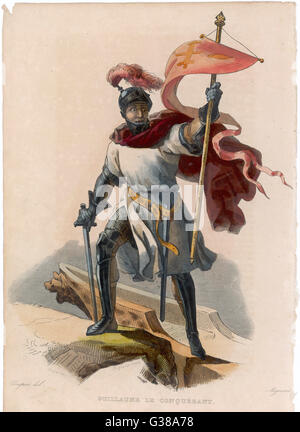 WILLIAM I der Eroberer der Eroberer Datum: 1027-1087 Stockfoto