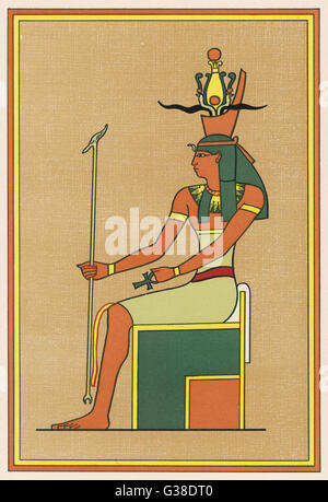 RELIGION/ÄGYPTEN/GEB Stockfoto