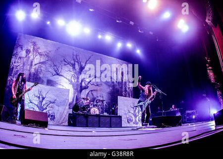 Mailand, Italien. 9. Juni 2016. Zakk Wylde tritt am Teatro Degli Arcimboldi in Mailand, Italien, auf Kredit-9. Juni 2016: Mairo Cinquetti/Alamy Live News Stockfoto