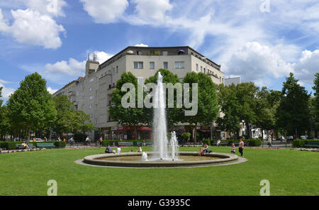 Prager Platz, Wilmersdorf, Berlin, Deutschland Stockfoto