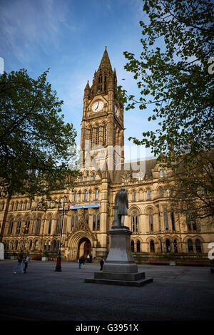 Manchester Town Hall Architekt Eigenschaft Detaileigenschaften Bebauung Struktur Eigenschaft architektonischen Design stunnin Stockfoto