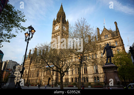 Manchester Town Hall Architekt Eigenschaft Detaileigenschaften Bebauung Struktur Eigenschaft architektonischen Design stunnin Stockfoto