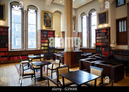 Universität Manchester 1890 erbaute Bistro Bistro Café innen Christie als Studie Reformpädagogik, Christies Librar Stockfoto