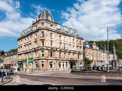 Royal Hotel in an der Ecke der George Street und absuchen Street in Oban Argyll & Bute Schottland Stockfoto