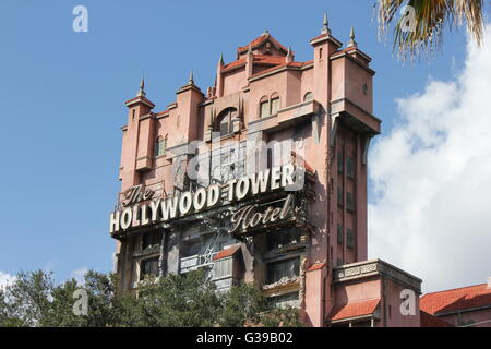 Hollywood Tower, Orlando, FL Stockfoto