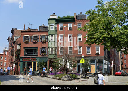 Restaurant, Mamma Maria, North Square Park, Italien, Boston, Massaschusetts, USA Stockfoto