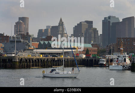 Boston, Massachusetts, Vereinigte Staaten Stockfoto