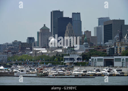 Alten Hafen, Montreal, Quebec, Kanada Stockfoto