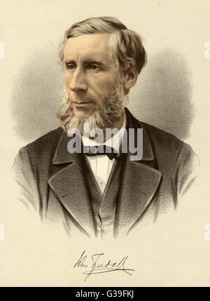 JOHN TYNDALL irische Physiker Datum: 1820-1893 Stockfoto