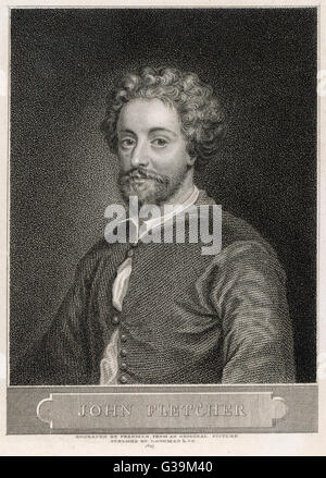 JOHN FLETCHER englischer Dramatiker Datum: 1579-1625 Stockfoto