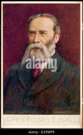 JAMES RUSSELL LOWELL Stockfoto