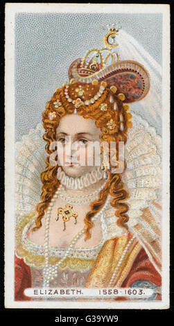 QUEEN ELIZABETH ICH (1533-1603) Stockfoto