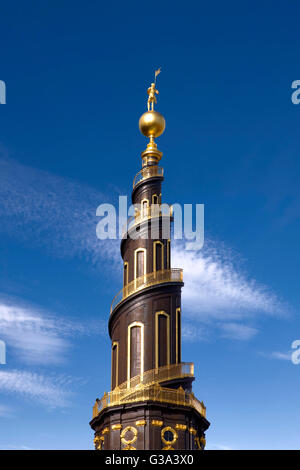 Kirche des Erlösers in Kopenhagen Stockfoto