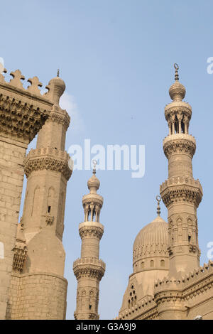 Sultan Hassan Complex und Moschee von Ar-Rifai, Cairo Stockfoto