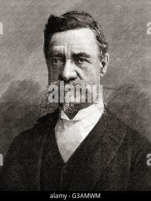 Sir Richard Tempel, 1. Baronet, 1826-1902.  Verwalter in Britisch-Indien und ein britischer Politiker. Stockfoto