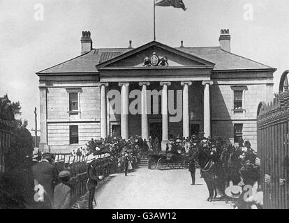 Neufundland, Kanada - St. Johns - Kolonialgebäude Stockfoto