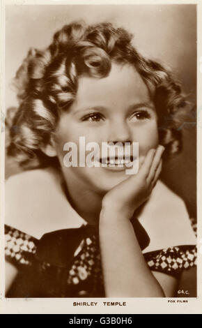 SHIRLEY TEMPLE (1928-2014), US-amerikanischer Kinderstar der 1930er Jahre Datum: 1930er Jahre Stockfoto