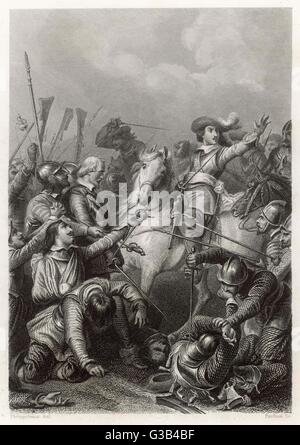 Schlacht von ROCROI Louis II Conde ("der große Conde') erholt sich die Franzosen und besiegt die Spanier unter Don Francisco de Melo Datum: 19. Mai 1643