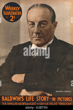 Stanley Baldwin, Britischer Premierminister Stockfoto