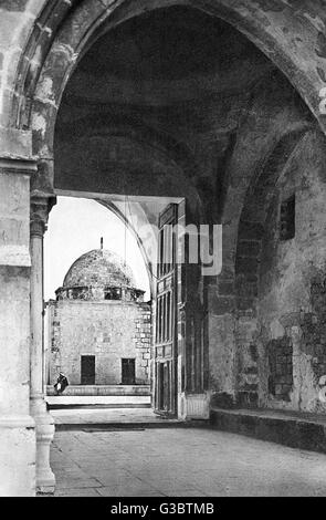 Kettentor, Tempelberg, Jerusalem Stockfoto