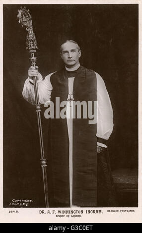 Arthur Foley Winnington-Ingram - Bischof von London Stockfoto
