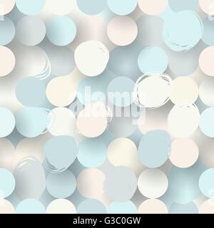 Nahtlose flache Scheibe Hintergrund Stock Vektor