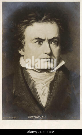 Ludwig van Beethoven - Deutscher Komponist Stockfoto