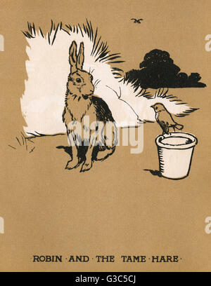 Illustration, Cecil Aldins Malbücher, unsere Tiere Stockfoto