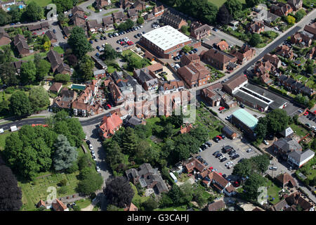 Luftaufnahme von Goring-on-Thames in Oxfordshire, Vereinigtes Königreich Stockfoto