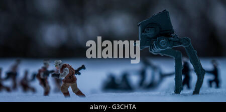 Star Wars Micro Machines Stockfoto