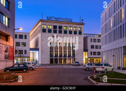 Deutschland, Bayern, Oberbayern, München, Messestadt Riem, Neue Messe München, Mantel der Arme Halle Stockfoto