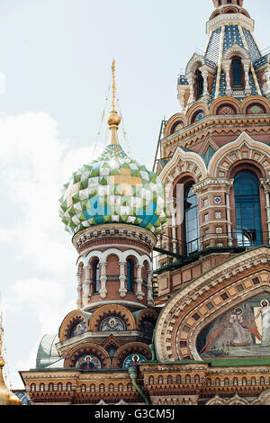 Kirche des Retters auf Blut, St. Petersburg Stockfoto