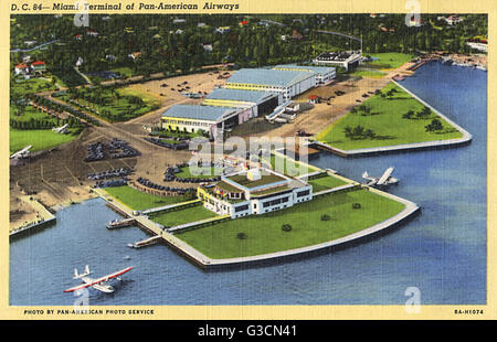 PanAm Terminal, Miami, Florida, USA Stockfoto