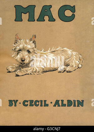 Coverdesign von Cecil Aldin, Mac Stockfoto