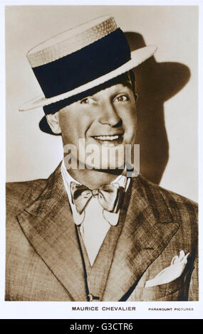 Maurice Chevalier Stockfoto