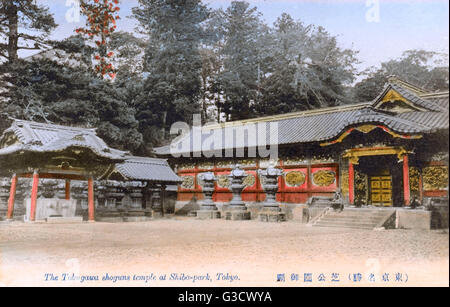 Mausoleum der Tokugawa Shoguns, Shiba Park, Tokio, Japan Stockfoto