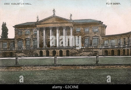 Kedleston Hall bei Derby, Derbyshire Stockfoto