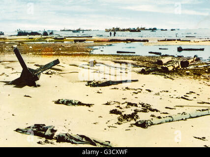 Die Landungen in der Normandie - 6.. Juni 1944 - WW2 Stockfoto