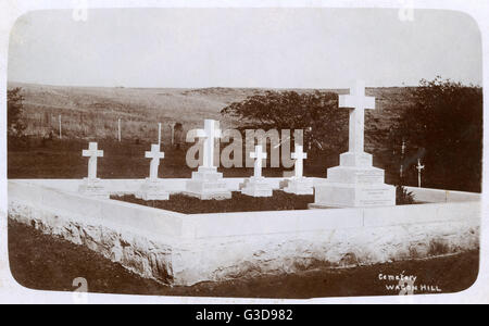 Wagon Hill Friedhof, Ladysmith, Provinz Natal, Südafrika Stockfoto