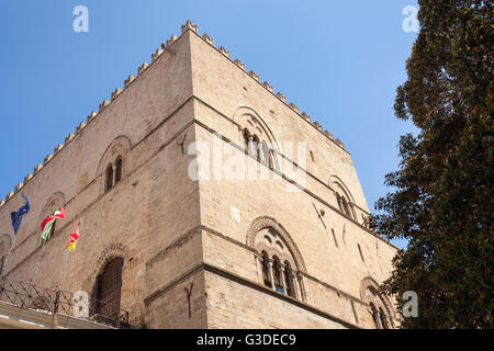 Palazzo Chiaramonte O Steri, Palermo, Sizilien, Italien Stockfoto