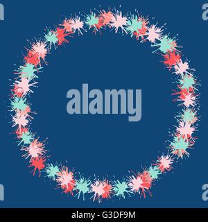 Gestell aus farbigen Flecken, Vektor-illustration Stock Vektor