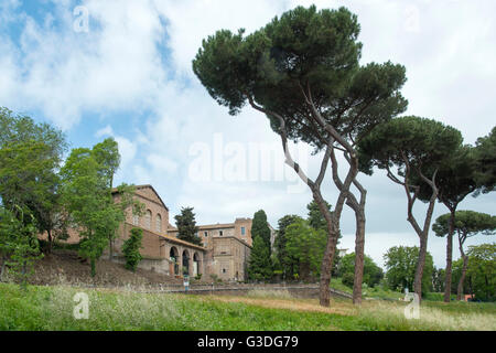 Italien, Rom, Quartier San Saba Santa Balbina (Basilica di Santa Balbina all'Aventino) Stockfoto