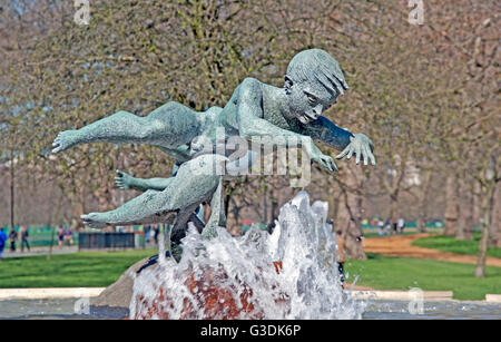 Freude des Lebens Brunnen Hyde Park, London Stockfoto