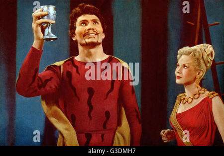 Der Silber-Kelch, aka: Basilus - Held von Rom, USA 1954, Regie: Victor Saville, Monia: Jack Palance, Virginia Mayo Stockfoto